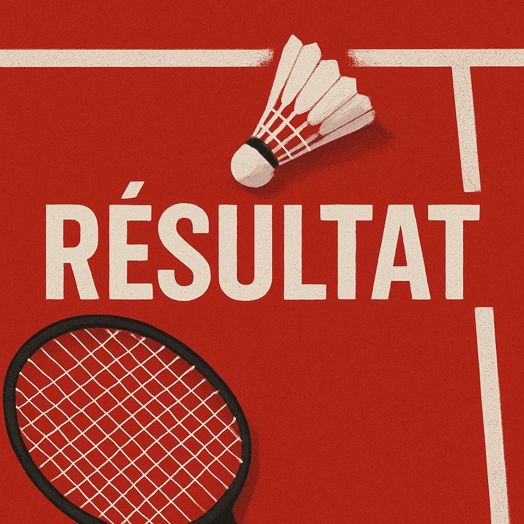 🏆 Résultats tournoi 11 & 12 Octobre