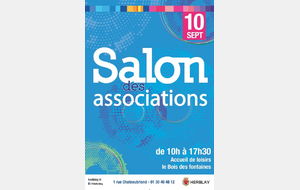 Salon associations dimanche 10 septembre