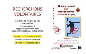 AIDE POUR TOURNOI DES MOUSQUETAIRES