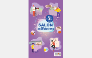 Salon des associations le Dimanche 5 septembre 2021