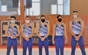Equipe de Gymnastique championne du Val d'Oise en Fédéral A 12 et plus