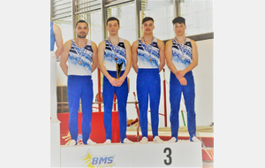 Belle 3 ème place au champ. Inter départemental le 20 mars en Gymnastique Fédéral A 12 ans et +