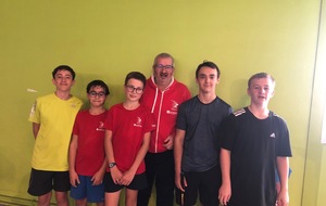 Bons résultats au 1er Trophée Départemental jeunes de Bad le 16/10