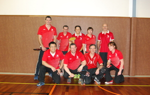 Badminton Equipe Vétérans 2015-2016