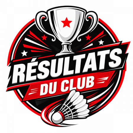 🏸 RÉSULTATS TOURNOI 24&25 OCTOBRE 🏸