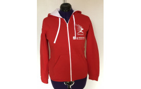 Gilet zippé avec capuche FEM