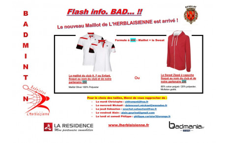 Nouveau maillot...!