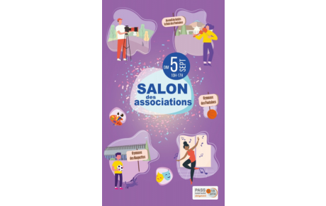 Salon des associations le Dimanche 5 septembre 2021