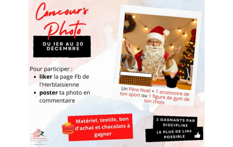 L'HERBLAISIENNE fête Noël avec un concours photos - PROLONGATION JUSQU'AU 31 DECEMBRE