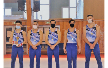 Equipe de Gymnastique championne du Val d'Oise en Fédéral A 12 et plus