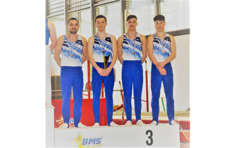 Belle 3 ème place au champ. Inter départemental le 20 mars en Gymnastique Fédéral A 12 ans et +