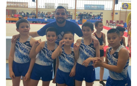 L'équipe Poussins (7-9 ans) qualifiée en performance Régionale 