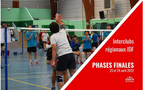 23 et 24 avril phases finales Interclubs de Badminton à HERBLAY