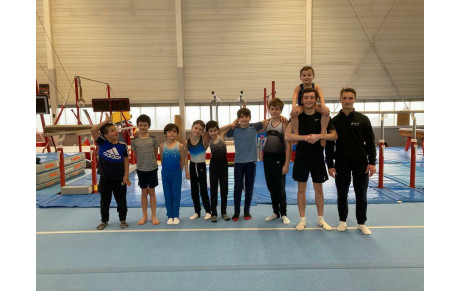 2 stages de Gymnastique Masculine - vacances d'hiver  - inscriptions