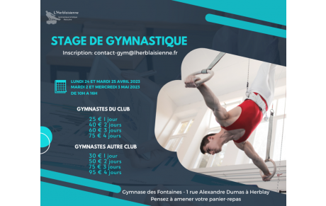 Stage de Gymnastique