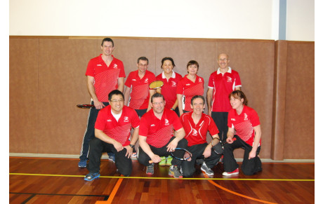 Badminton Equipe Vétérans 2015-2016